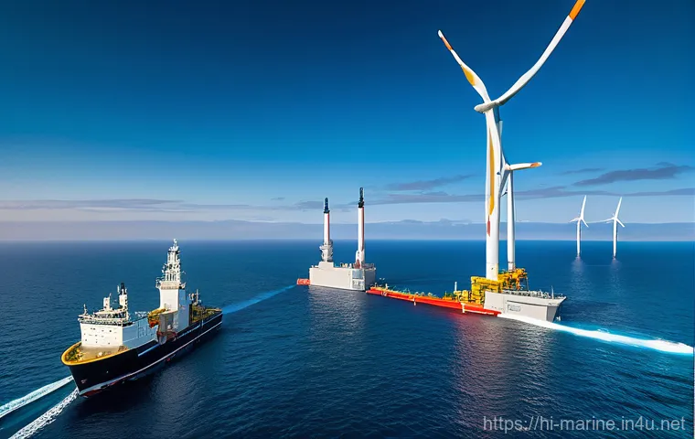 해양자원 개발과 국가 경제 - Image Prompt 1: "Future of Marine Energy and Technology"**