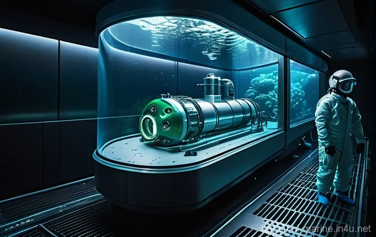 해양자원 개발 협정 - **Prompt 1: Deep-Sea Discovery and Advanced Exploration**
    A highly detailed, cinematic image sho...