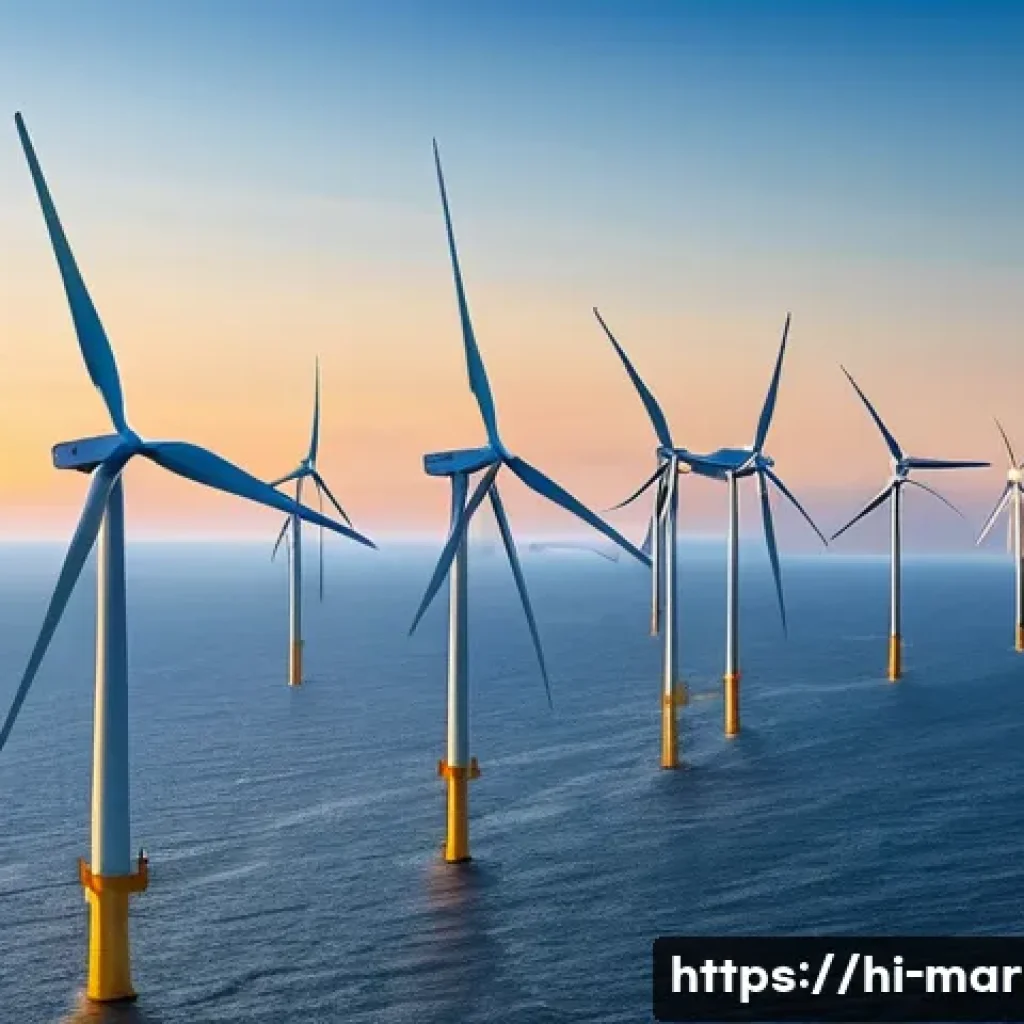 해양풍력 발전과 사회적 수용성 - **Prompt 1: Majestic Offshore Wind Farm at Dawn**
    "A majestic offshore wind farm composed of mul...