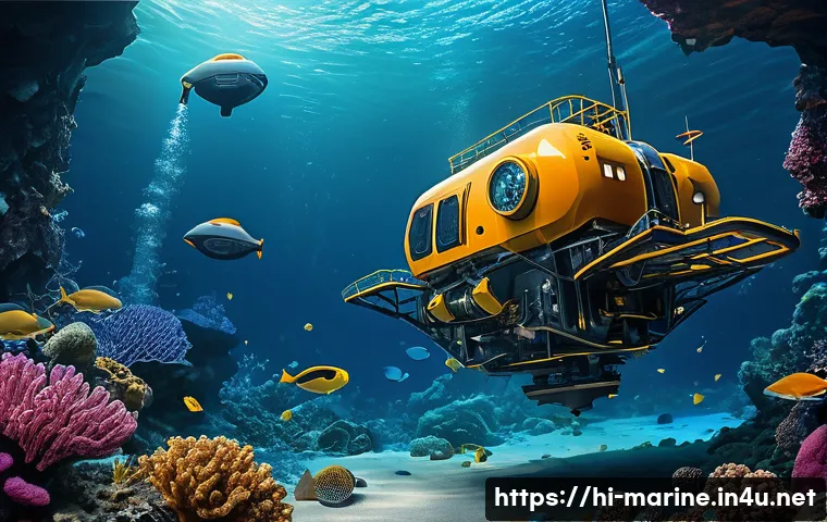 심해의 생태계와 자원 개발 관련 이미지 1